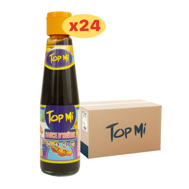 Carton de 24 sauce d'huître "Top Mi" 270g