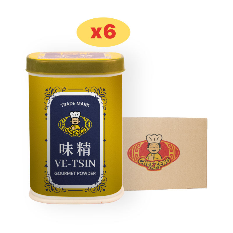 Lot de 6 VeTsin Chef Zeng 94,5g
