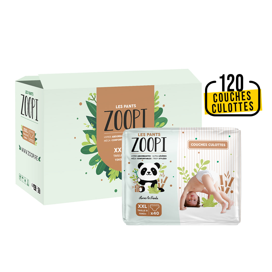 Carton de couches culottes ZOOPI